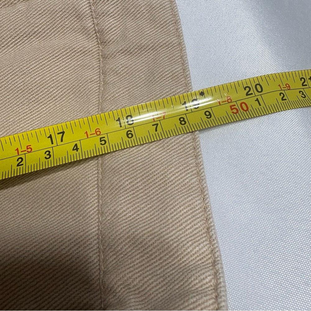 Blank NYC denim jacket in a beige/tan color size S - Picture 10 of 10